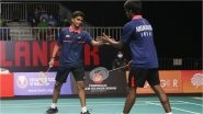 Hariharan Amsakarunan and Ruben Kumar vs Liu Kuang-Heng and Yang Po-Han at BWF World Championships 2025 Live Streaming Online: Know TV Channel, Time in IST & Telecast Details for Men's Doubles Badminton Match Coverage