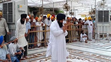 Punjab Minister Harjot Singh Bains Declared ‘Tankhaiya’ by Akal Takht, Accepts Religious Punishment Over Srinagar Event Controversy (Watch Video)