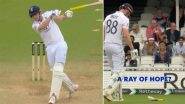 Harry Brook Does A Rishabh Pant! Star Batter Loses Grip On His Willow As It Flies off His Hands While He Gets Caught in the Circle During IND vs ENG 5th Test 2025 (Watch Video)