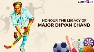 Major Dhyan Chand Images Download for National Sports Day 2025 in India: Remembering Indian Hockey Legend on His 120th Birth Anniversary