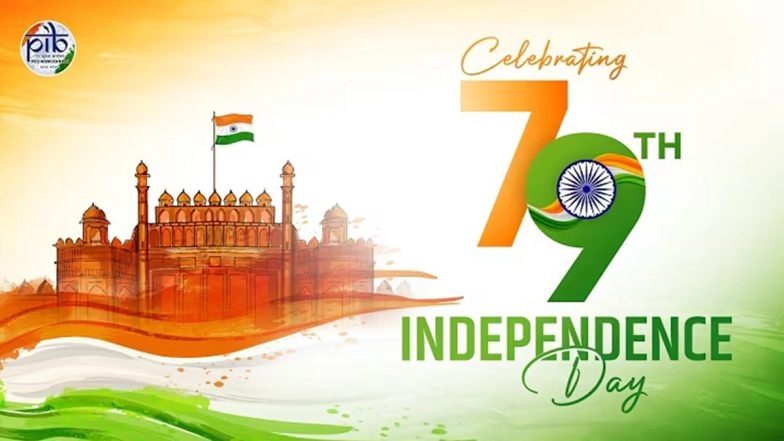 India Independence Day 2025 Celebrations Live Streaming From Red Fort: Watch Unfurling of Tricolour in Delhi and PM Narendra Modi’s 15th August Speech