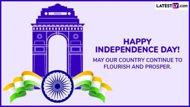 Happy 79th Independence Day 2025 Wishes & Quotes: WhatsApp Messages, 15th August Images and Facebook Status To Share With Family and Friends