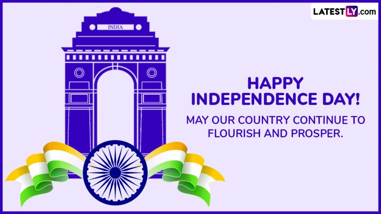 Happy 79th Independence Day 2025 Wishes &amp; Quotes: WhatsApp Messages, 15th August Images and Facebook Status To Share With Family and Friends