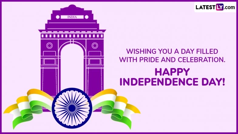 79th Indian Independence Day 2025 Images and 15 August HD Wallpapers for Free Download Online: Share Happy Independence Day Status, Greetings and Patriotic Quotes Online