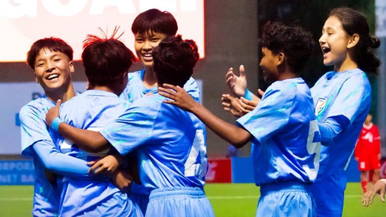 India Beat Nepal 5–0 To Win SAFF U-17 Women’s Championship 2025 Title With a Match To Spare