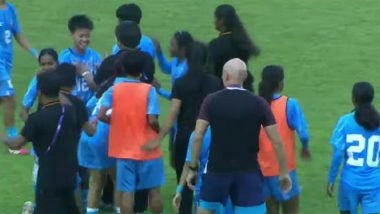 India U-20 Women's Football Team Qualifies For AFC U-20 Asia Cup 2026; Pooja's Solitary Goal Helps Young Tigresses Secure Qualification to Continental Competition After 20 Years