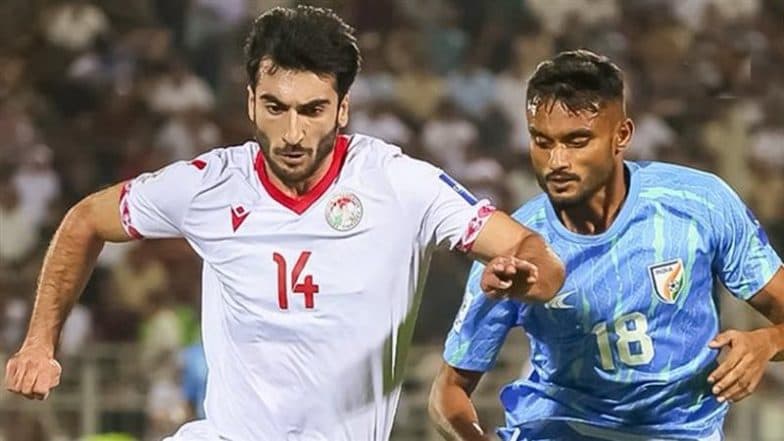 Indian National Football Team Secures 2-1 Victory Over Tajikistan in CAFA Nations Cup 2025; Anwar Ali, Sandesh Jhingan Score to Help Blue Tigers Clinch Historic Victory