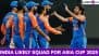 India’s Likely Squad for Asia Cup 2025: Shubman Gill, Shreyas Iyer and Other Players Who Can Be Part of Continental T20I Tournament in UAE