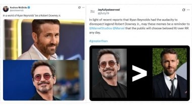 Ryan Reynolds and Robert Downey Jr’s Fight Rumours on ‘Avengers: Doomsday’ Sets Sparks Buzz, Fans Rally Behind ‘Iron Man’ Star Over ‘Deadpool’ Actor