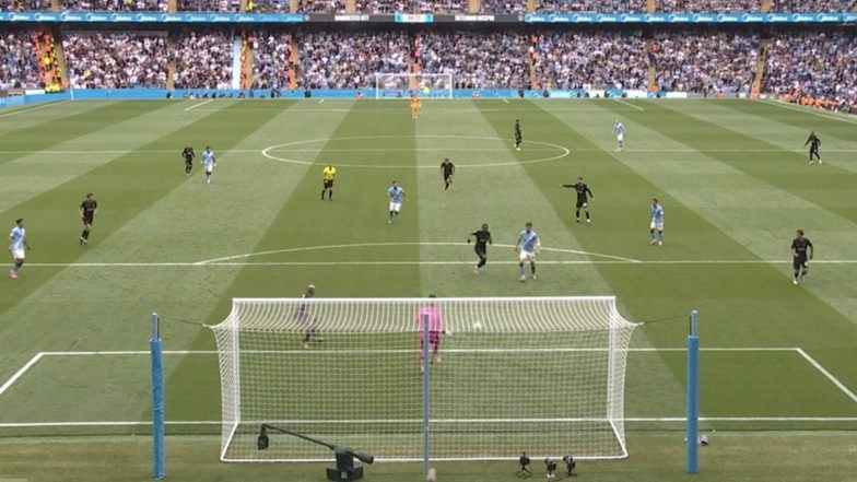 James Trafford Commits Blunder; Manchester City Goalkeeper Misplaces Pass, Joao Palhinha Converts Stray Chance During Premier League 2025-26 Encounter (Watch Video)