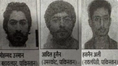 JeM Terrorists in Bihar: Police Issue High Alert As 3 Jaish-E-Mohammed Operatives Enter State via Nepal Border, Release Their Sketches