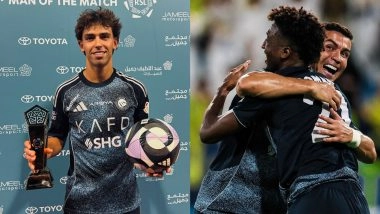 Al-Taawoun 0-5 Al-Nassr, Saudi Pro League 2025-26: Joao Felix Scores Hat-Trick, Cristiano Ronaldo on Target as Knights of Najd Start Campaign With Emphatic Win (Watch Goal Video Highlights)