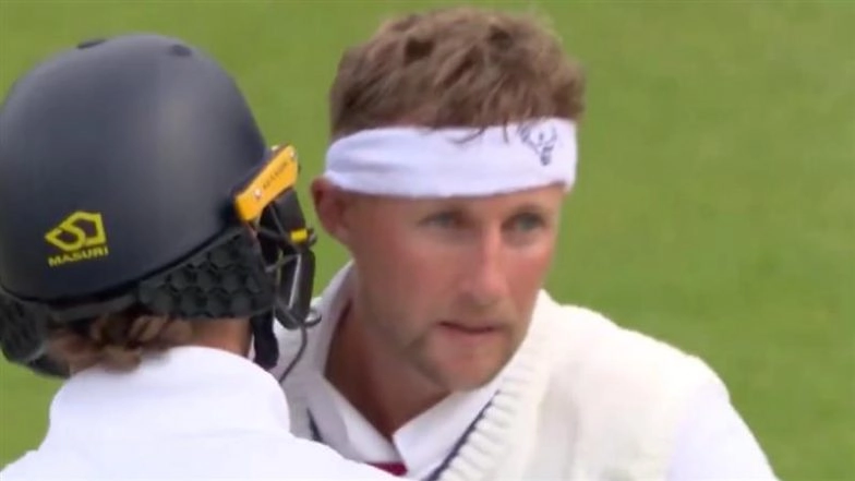 Joe Root Dedicates His 39th Test Century to Late Graham Thorpe, Star England Cricketer Wears ‘GT’ Headband During Celebration of Hundred in IND vs ENG 5th Test 2025 (Watch Video)