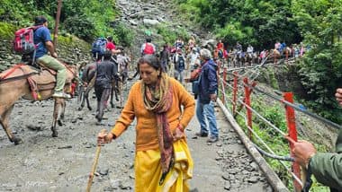 Uttarakhand Rains, Weather Forecast: Kedarnath Yatra Halted for 3 Days Amid IMD’s Red Alert