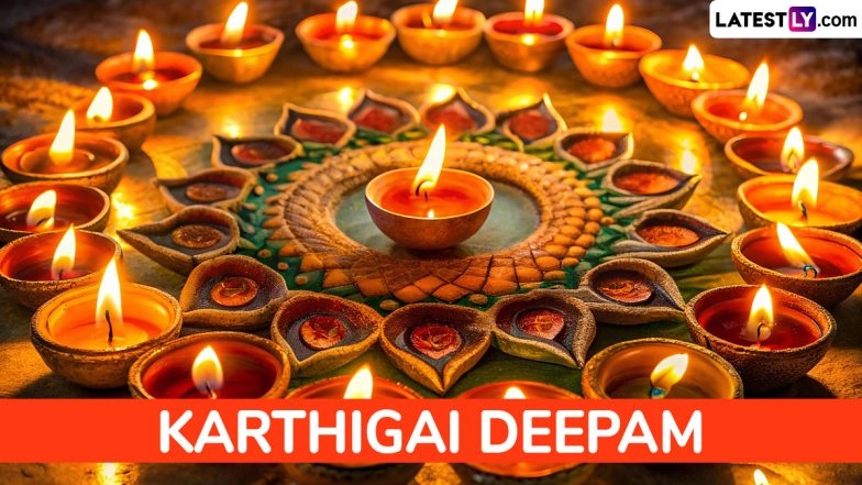 When Is Karthigai Deepam 2025 in Tiruvannamalai? Know Date in Tamil Calendar, History, Significance, Rituals and Celebrations of the Tamil Festival of Lights