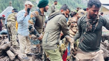 Kishtwar Cloudburst: Indian Army Leads Rescue Operations in Chasoti Village of Jammu and Kashmir After Flash Floods Kill at Least 60 People (See Pics and Videos)
