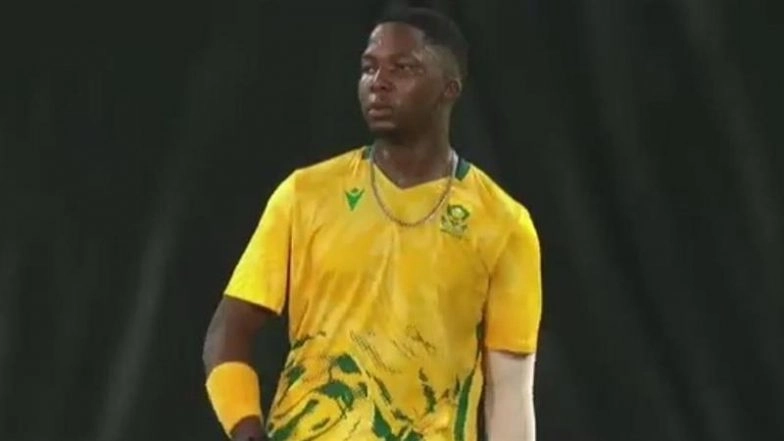 Kwena Maphaka Becomes Youngest South African Bowler to Scalp A Four-Wicket Haul in T20Is, Achieves Feat During AUS vs SA 1st T20I 2025