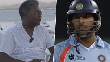 ‘Anybody Who Hit Six Sixes, I’ll Give You a Porsche…’ IPL Founder Lalit Modi Reveals Story Behind Gifting Luxury Car to Yuvraj Singh in Exchange for His 'Six Sixes' Bat (Watch Video)