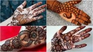 Last-Minute Mehndi Designs for Hartalika Teej 2025: Quick and Easy Mehndi Designs, Beautiful Henna Patterns and Tutorial Videos for the Hindu Festival