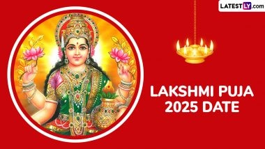 Lakshmi Puja 2025 Date in Diwali Week: When Is Laxmi Puja 2025? Know Date and Significance of the Day Dedicated to the Worship of Hindu Goddess, Devi Laxmi