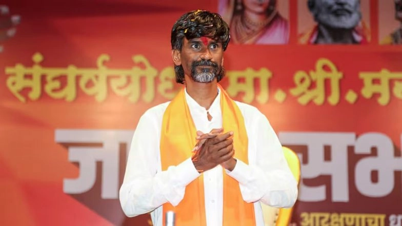 Maratha Morcha: Manoj Jarange Patil Asks Maharashtra Government To Issue GR Stating Marathas and Kunbis Are Same Community, Sets 2-Month Deadline