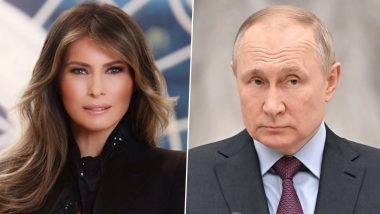 Melania Trump Writes 'Peace Letter' to Russian President Vladimir Putin, Urges Protection of Children and Future Generations; Here's What US First Lady Wrote