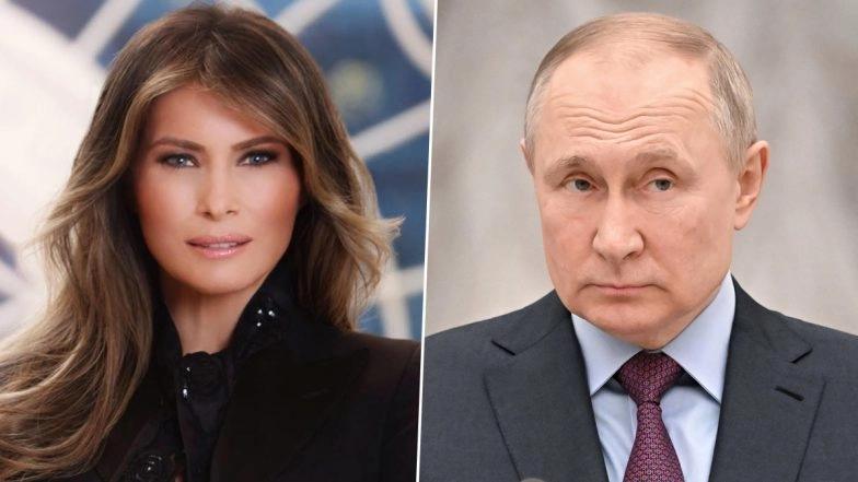 Melania Trump Writes 'Peace Letter' to Russian President Vladimir Putin, Urges Protection of Children and Future Generations; Here's What US First Lady Wrote