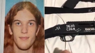 Minneapolis School Shooting: Did Shooter Robin Westman Scribble 'Nuke India', 'Kill Donald Trump Now' on Guns? Pics and Videos Surface