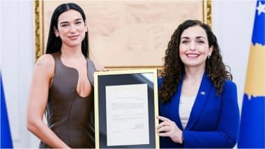 Dua Lipa Granted Kosovan Citizenship