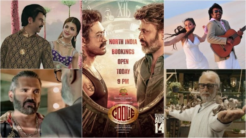 Before Aamir Khan in &lsquo;Coolie&rsquo;, How Rajinikanth Keeps Casting Bollywood Stars in His Tamil Movies From Amitabh Bachchan to Aishwarya Rai
