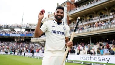 Mohammed Siraj Five-Wicket Haul Video: Watch Indian Pacer’s Match-Winning Spell As He Fires India to Victory in IND vs ENG 5th Test 2025