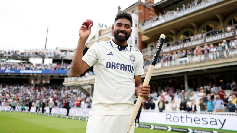Mohammed Siraj Five-Wicket Haul Video: Watch Indian Pacer’s Match-Winning Spell As He Fires India to Victory in IND vs ENG 5th Test 2025