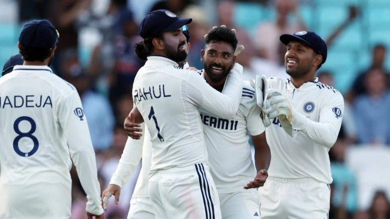 How To Watch IND vs ENG 5th Test 2025 Day 4 Free Live Streaming Online? Get Free Telecast Details of India vs England Anderson-Tendulkar Trophy Cricket Match on TV