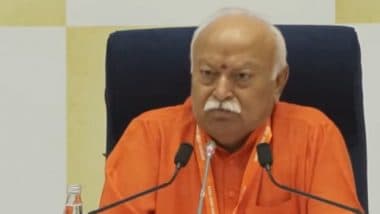 ‘Hindu Rashtra Ghoshit Nahi Karna Hai, Wo Hai’: RSS Chief Mohan Bhagwat Asserts No Need To Formally Declare Bharat As Hindu Nation (Watch Video)
