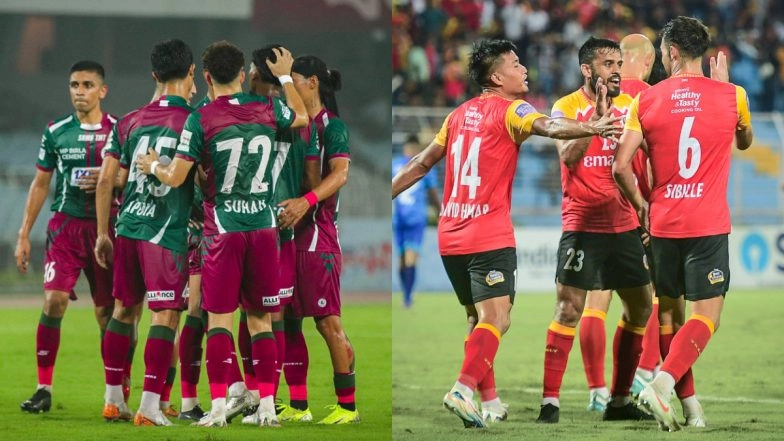 How To Watch Mohun Bagan Super Giant vs East Bengal Super Cup 2025-26 Live Streaming Online & Match Time in India? Get Kolkata Derby Match Live Telecast on TV & Score Updates in IST
