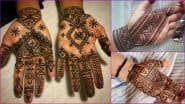 Kajari Teej 2025 Moroccan Mehndi Designs for Hands and Feet: Discover the Bold Beauty of Backhand, Minimalist and Full Moroccan Mehandi Patterns This Teej Festival