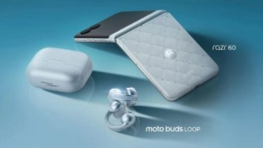 Moto Buds Loop Swarovski Edition Launch Today in India Alongside Moto Razr 60 Swarovksi Edition; Check Expected Specifications and Features