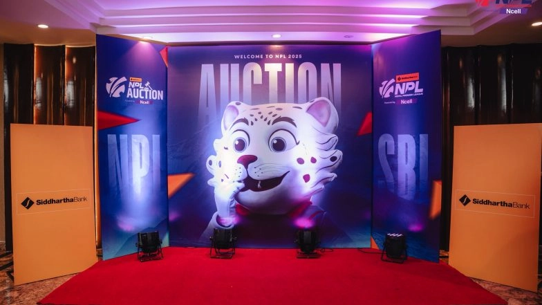 NPL 2025 Auction Free Live Streaming Online: Watch Live Telecast of Nepal Premier League Players Bidding Event