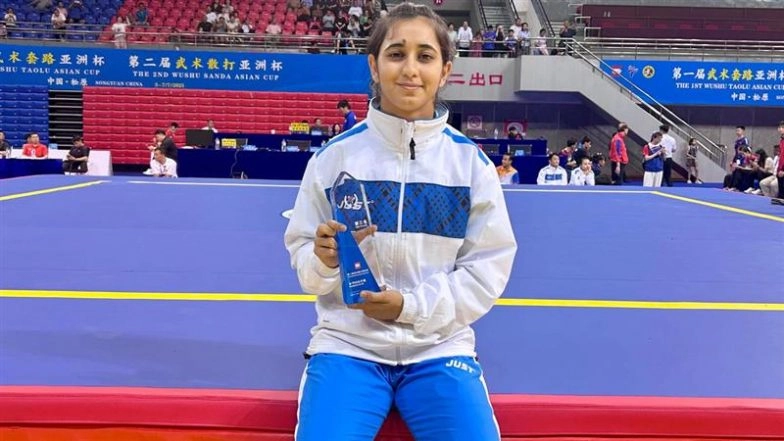 Namrata Batra Becomes First Ever Medallist For India at Wushu in World Games, Achieves Feat By Winning Silver Medal in Women's 52 KG Category