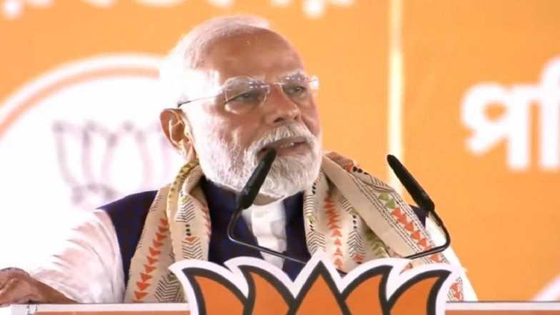 'Youngsters of Bihar Took Advantage of Cheap Data', Says PM Narendra Modi; Credits BJP and NDA Initiatives for Reel Culture (Watch Video)