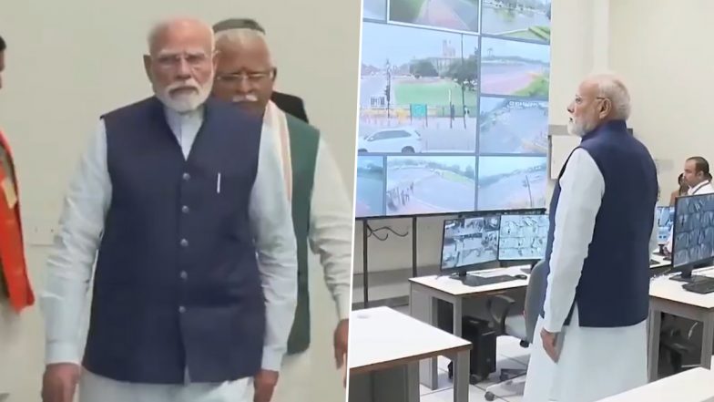 Kartavya Bhavan Inaugurated: PM Narendra Modi Inaugurates Kartavya Bhavan-03 at Kartavya Path in Delhi (Watch Videos)
