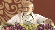 PM Modi Varanasi Visit: Welfare of Farmers, Small Industries &lsquo;Top Priority&rsquo;, Says Prime Minister Narendra Modi As Donald Trump Slaps Tariffs (Watch Videos)