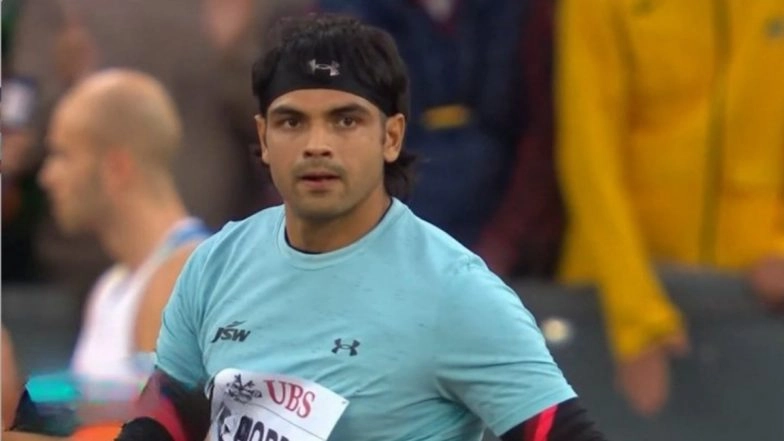 Neeraj Chopra 85.01 M Throw: Watch Javelin Throw Star's Impressive Effort as He Finishes Runner-Up at Diamond League Final 2025