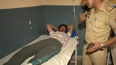 Greater Noida Dowry Harassment Case: Man Accused of Setting His Wife on Fire Over Dowry Shot in Leg During Encounter As He Tries To Escape Custody (Watch Video)