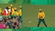 Nqaba Peter Controversial Catch Video: Umpire Adjudges Cameron Green Out Despite South African Cricketer Fumbling the Ball Trying to Celebrate During AUS vs SA 2nd T20I 2025