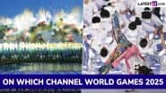 On Which Channel World Games 2025 Live Telecast in India Will Be Available? How To Watch Global Multi-Sport Event Free Live Streaming Online?