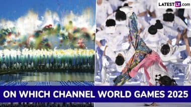 On Which Channel World Games 2025 Live Telecast in India Will Be Available? How To Watch Global Multi-Sport Event Free Live Streaming Online?