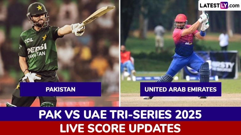 Pakistan National Cricket Team vs UAE National Cricket Team Highlights of Tri-Series 2025