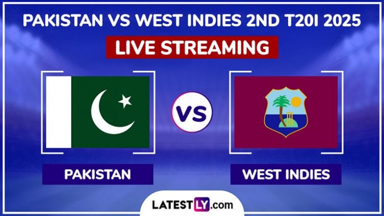 Where to Watch Pakistan National Cricket Team vs West Indies National Cricket Team 2nd T20I 2025?