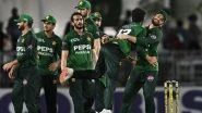 PAK vs SL 2025: Pakistan To Host Sri Lanka for ODI Series in Stacked Home Season During November